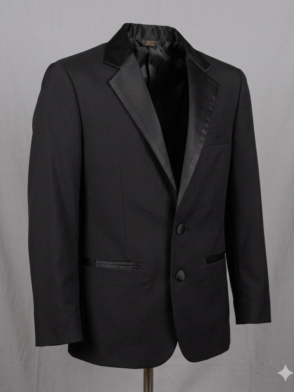 Vintage Boys Black Tuxedo Jacket - Wedding Ring Bearer